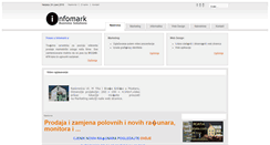 Desktop Screenshot of infomark.ba